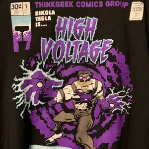 High voltage Thomas Edison shirt